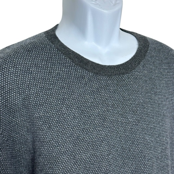 Rails Mens Rune Birdseye Wool Blend Crew Sweater Blue Knit Pullover SZ. XL - Picture 5 of 15